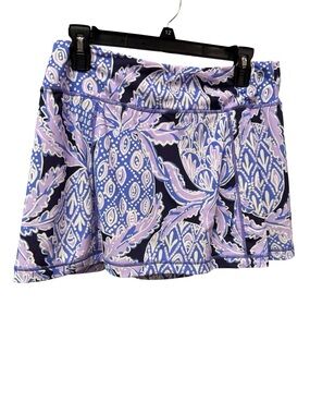 1591/ Lilly Pulitzer Luxletic Aqualina Pineapple Print skort Women’s Size Medium